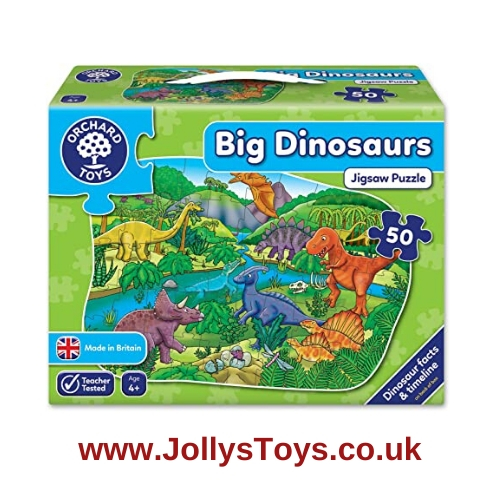 Big Dinosaurs Floor Puzzle, 50 Pieces